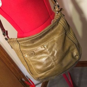 Fossil Olive Green Crossbody Bag
